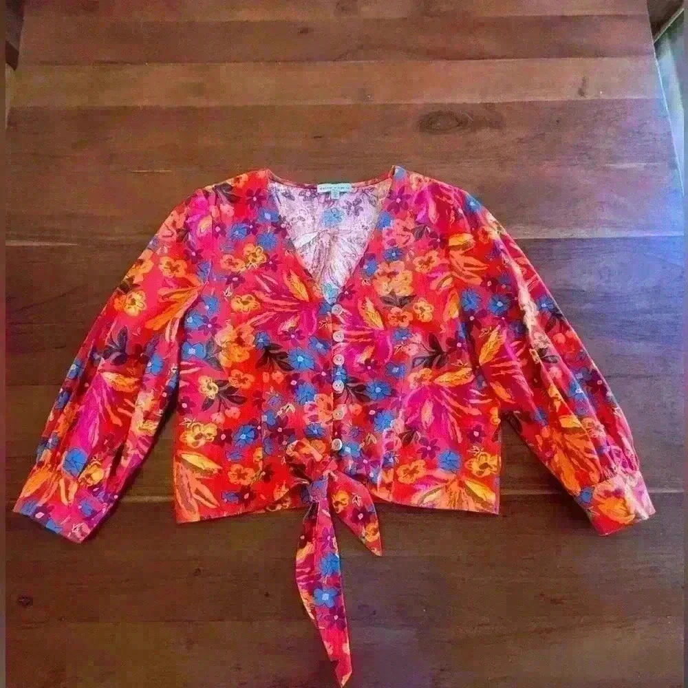 Maison d’Amelie Floral Blouse